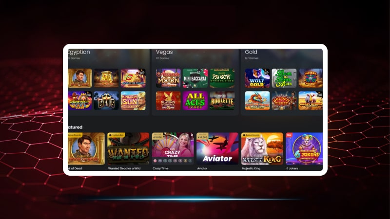 Cloudbet casino and live casino games